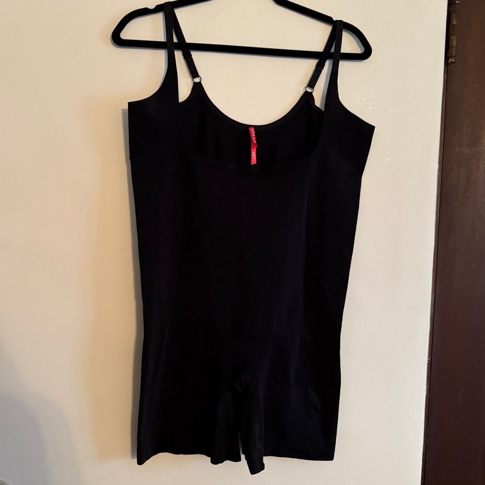 SPANX | OnCore Sculpting Shapewear Open Bust Mid Thigh Bodysuit | 3XL